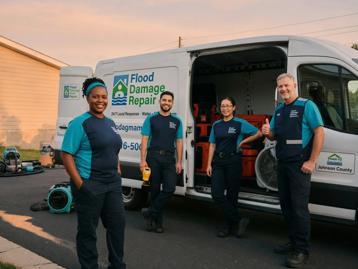 Water Damage Restoration company in Rockville, NE